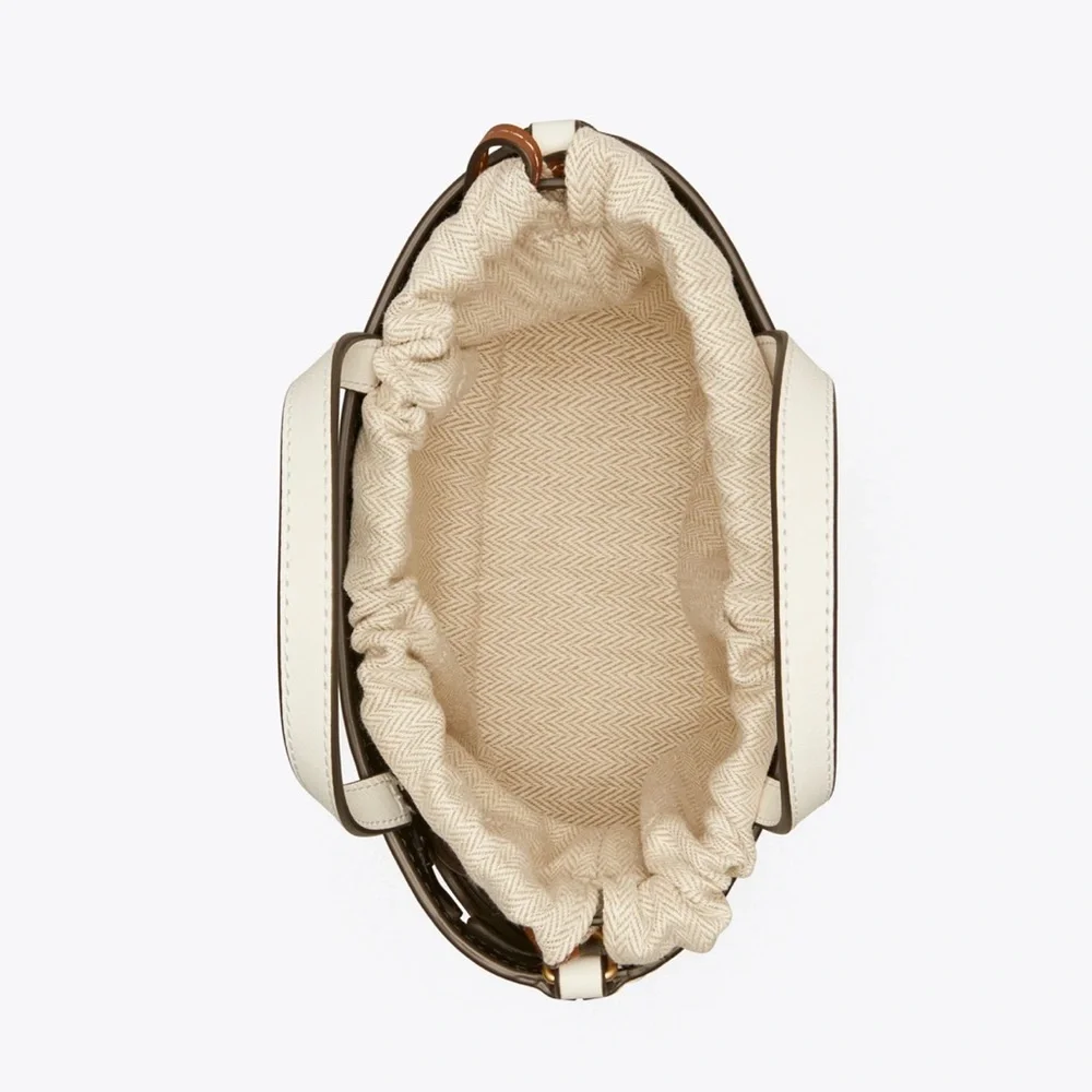 TORY BURCH 
Cutout Logo Mini Tote - Picture 4 of 5